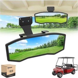 Golf Cart Rear View Mirror Set