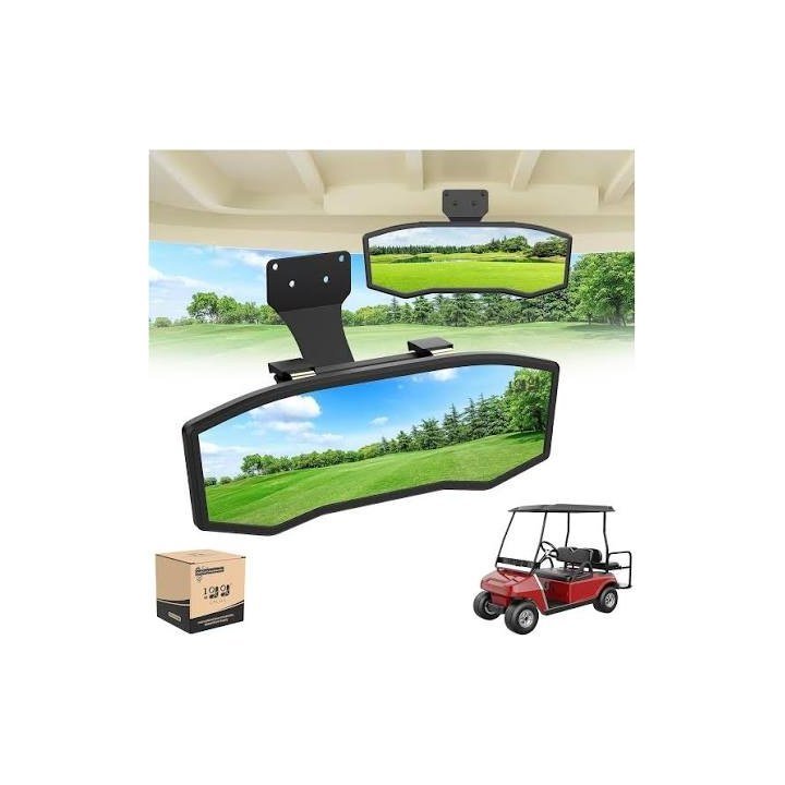 Golf Cart Rear View Mirror Set