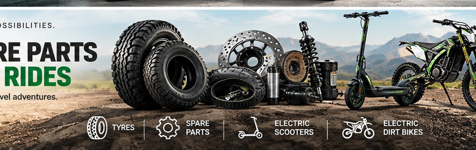 Off-road electric mobility support